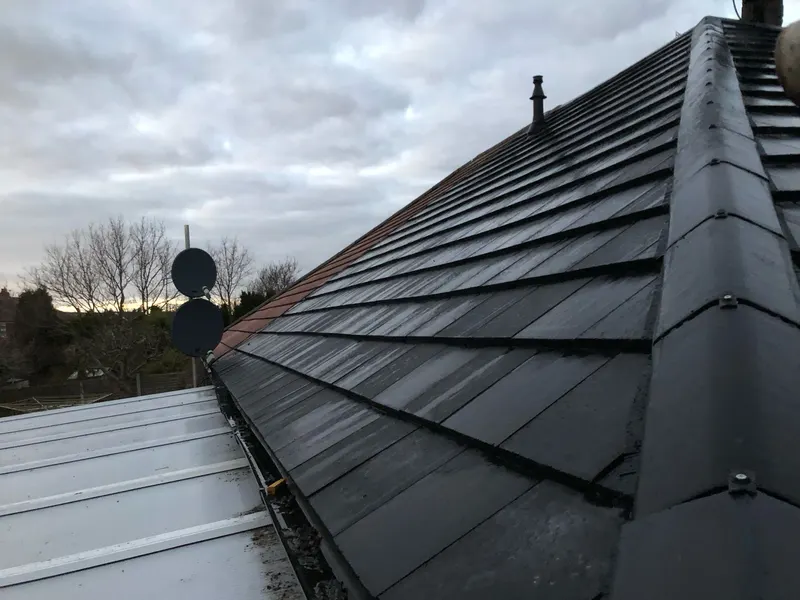 New tiled roof completed by roofers in Wetherby